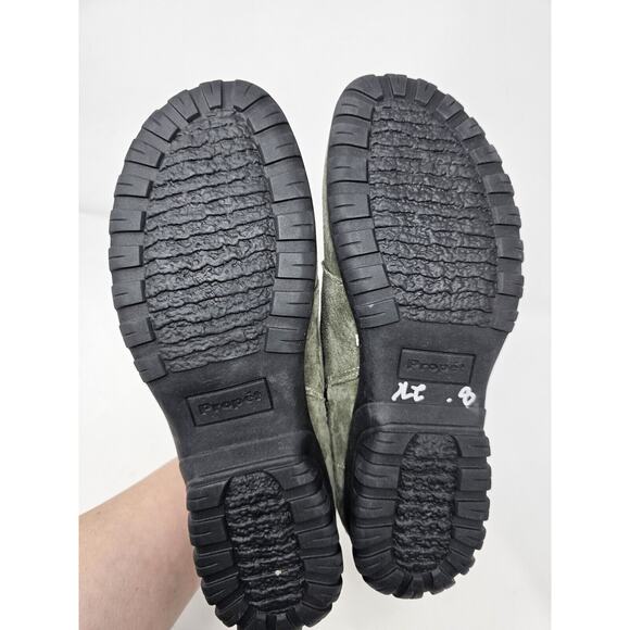 Propet Boots Womens 7N (AA) Delaney Lace Up Orthotic Diabetic Suede Gray WFV002S - Picture 10 of 10